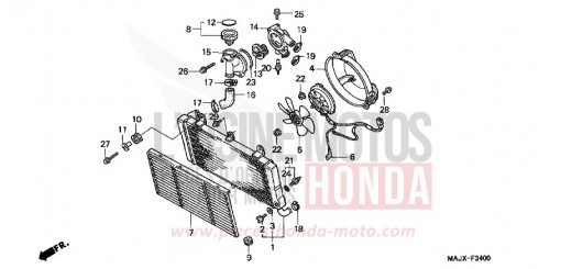 RADIATEUR ST1100AY de 2000